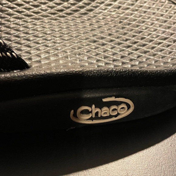 Chaco Black Sandals with Patterned Straps - Picture 3 of 5